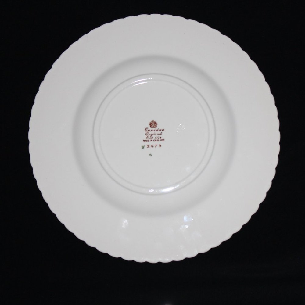 Flower Series Plate By Royal Cauldon - Picture 4 of 5